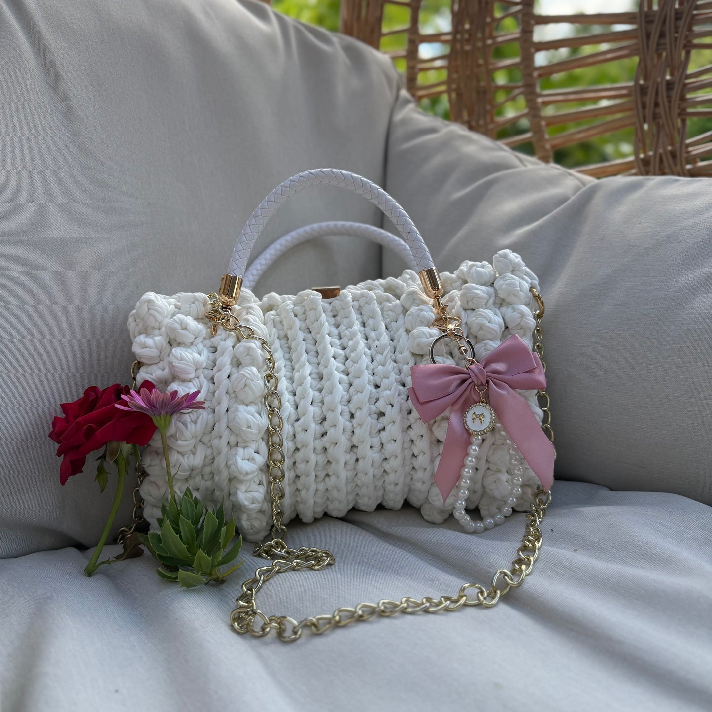 sacs à main en laine de polyester