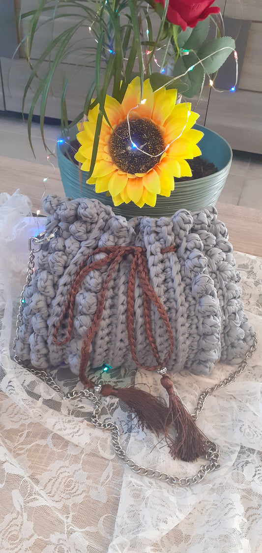 Sac fait main en polyamide de coton