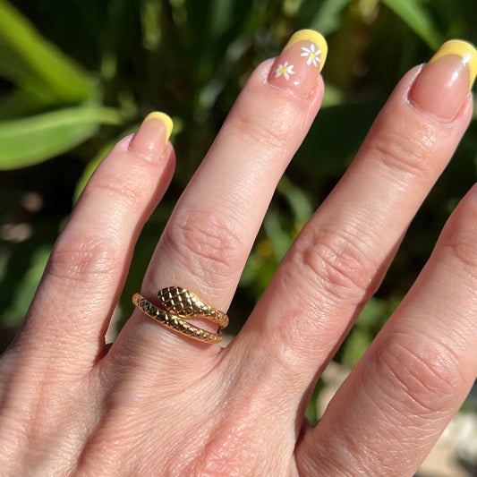 Bague serpent